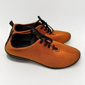 Arcopedico LS Walking Shoes Sneakers Womens Size 5.5 US 36 EU Orange Ortho Comfy